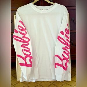 Zara x Barbie White Long Sleeve Shirt - M NWOT